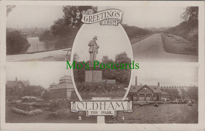 Greetings From The Park, Oldham, Lancashire