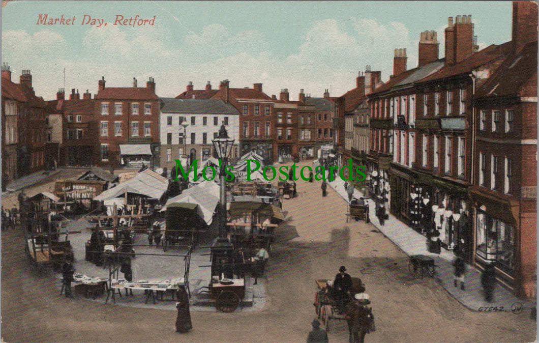 Market Day, Retford, Nottinghamshire