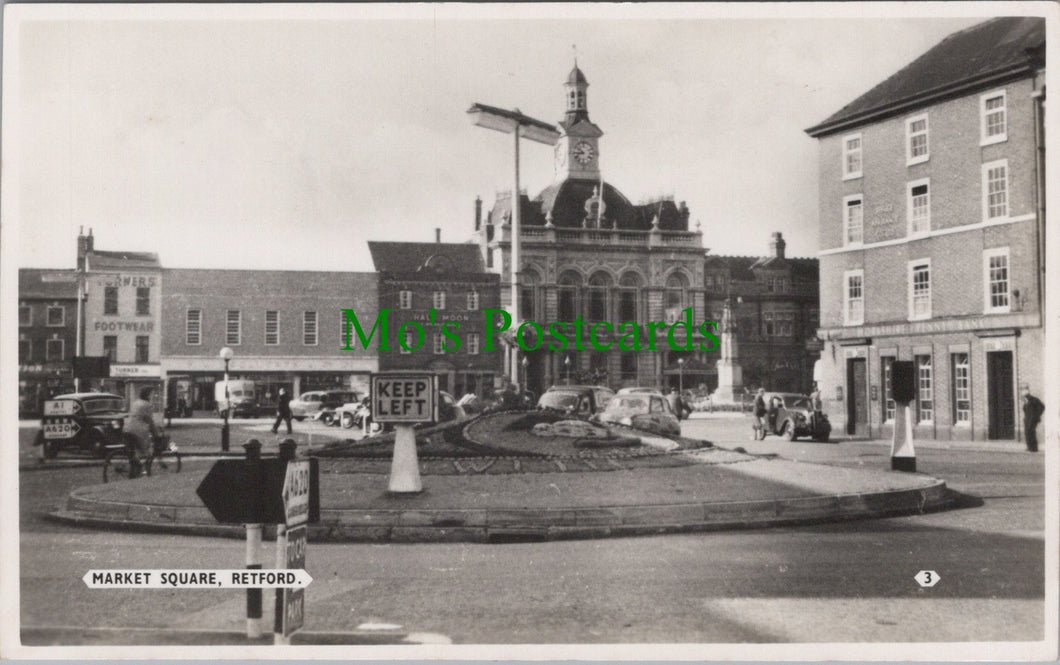 Market Square, Retford, Nottinghamshire