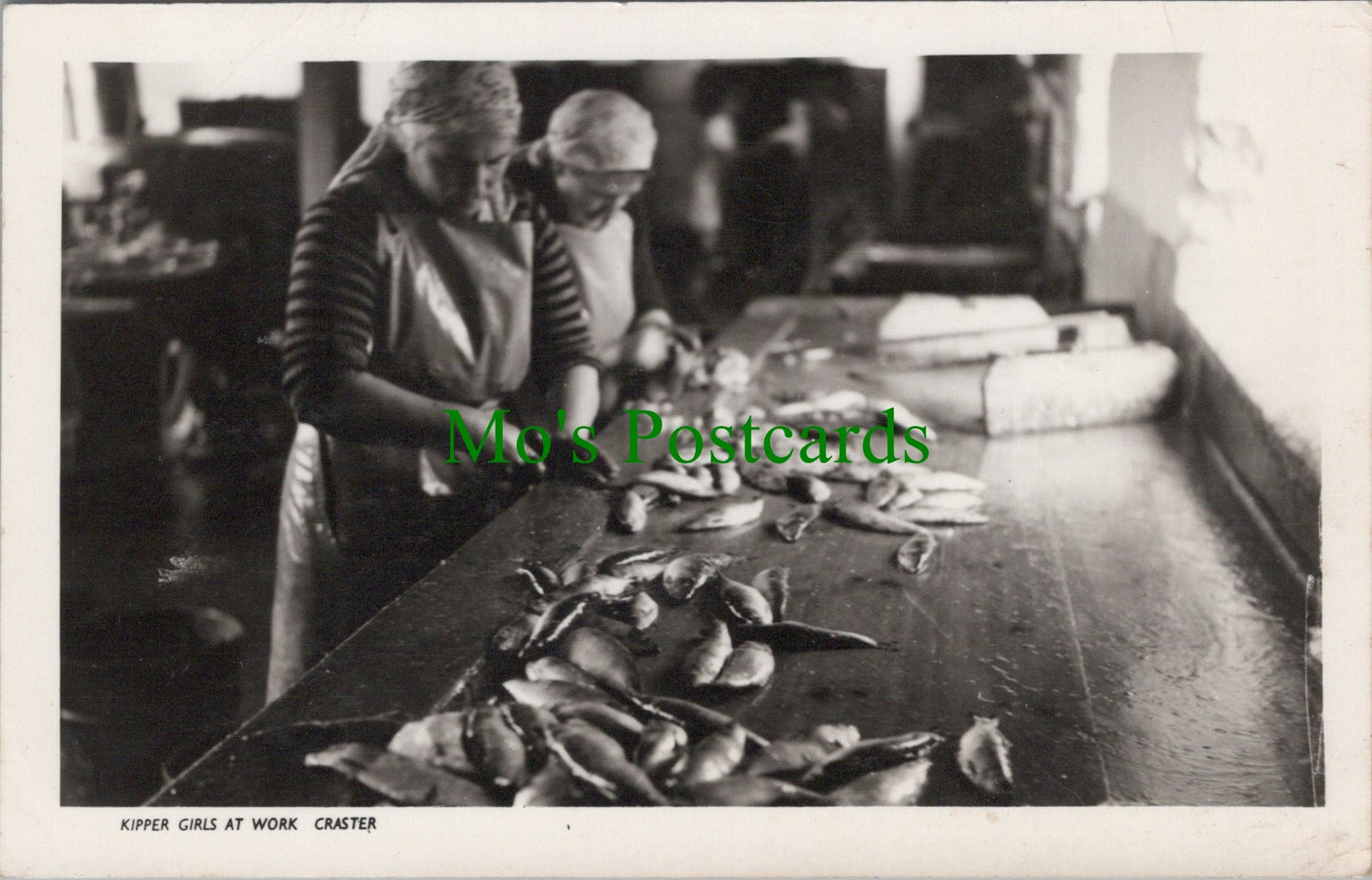 Kipper Girls at Work, Craster, Northumberland