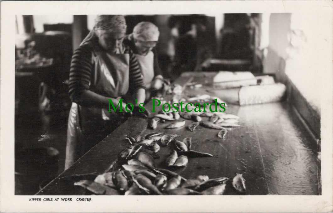 Kipper Girls at Work, Craster, Northumberland