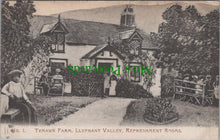 Load image into Gallery viewer, Wales Postcard - Tymawr Farm, Llyfnant Valley, Refreshment Rooms Ref.SW9828
