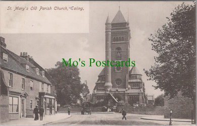 London Postcard - St Mary's Old Parish Church, Ealing Ref.SW9830