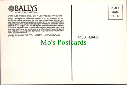Bally's Hotel and Casino, Las Vegas, Nevada