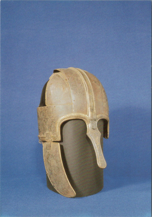 Museum Postcard - Anglian Helmet, York Archaeological Trust Ref.SW9958