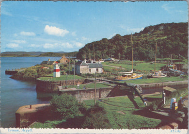 Scotland Postcard - Crinan Village, Argyll Ref.SW9963