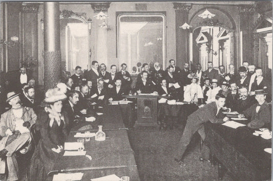 London Postcard - Auction Room, Messrs.Buhl & Co, Anderton's Hotel  Ref.SW9977