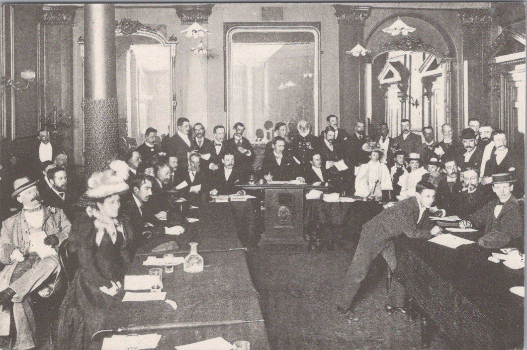 London Postcard - Auction Room, Messrs.Buhl & Co, Anderton's Hotel  Ref.SW9977