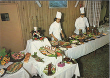 Load image into Gallery viewer, Food Postcard - Tregarthens Hotel, Sunday Night Buffet Ref.SW9986
