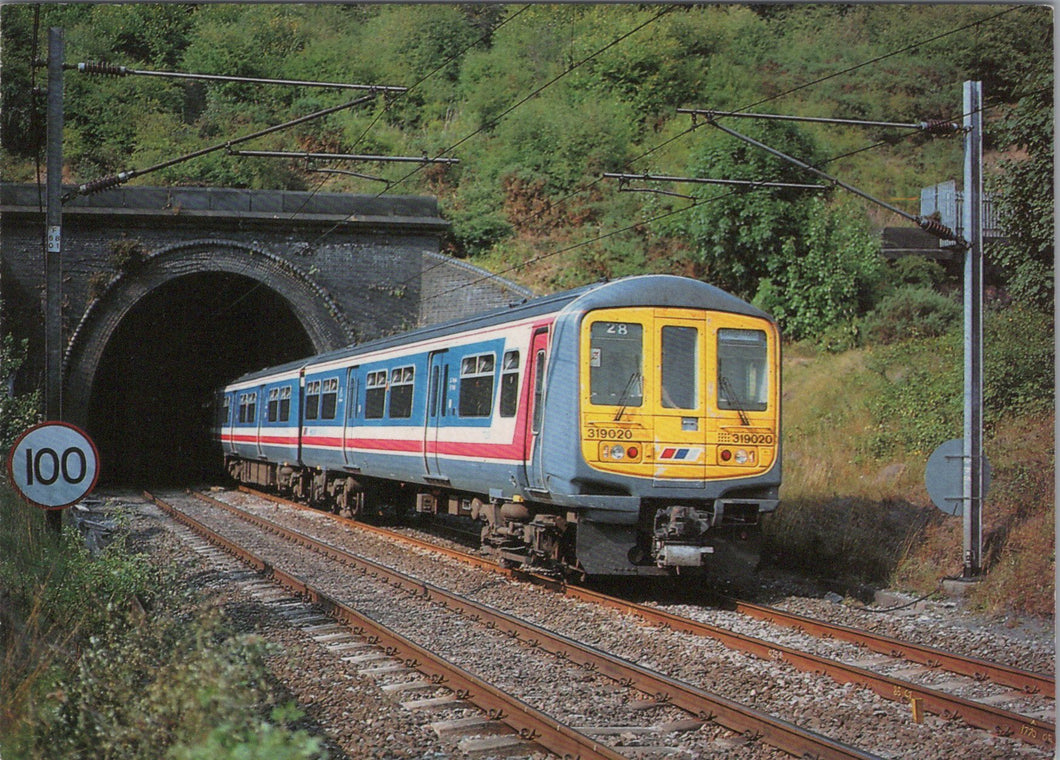 Railway Postcard - Thameslink Train, Cross London Route Ref.SW10004