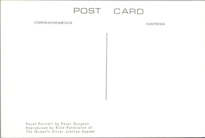 Royalty Postcard - H.M.Queen Elizabeth II, Silver Jubilee  Ref.SW10019