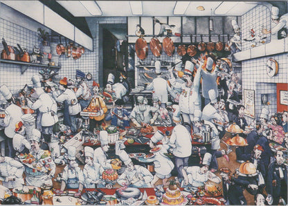 Food Postcard - Bravo Restaurant, Miami Beach, Florida Ref.SW10047