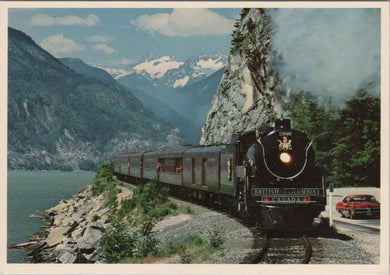 Canada Postcard - Trains - Royal Hudson Along Howe Sound Ref.SW10072