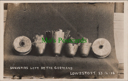 Souvenirs Left By The Germans, Lowestoft
