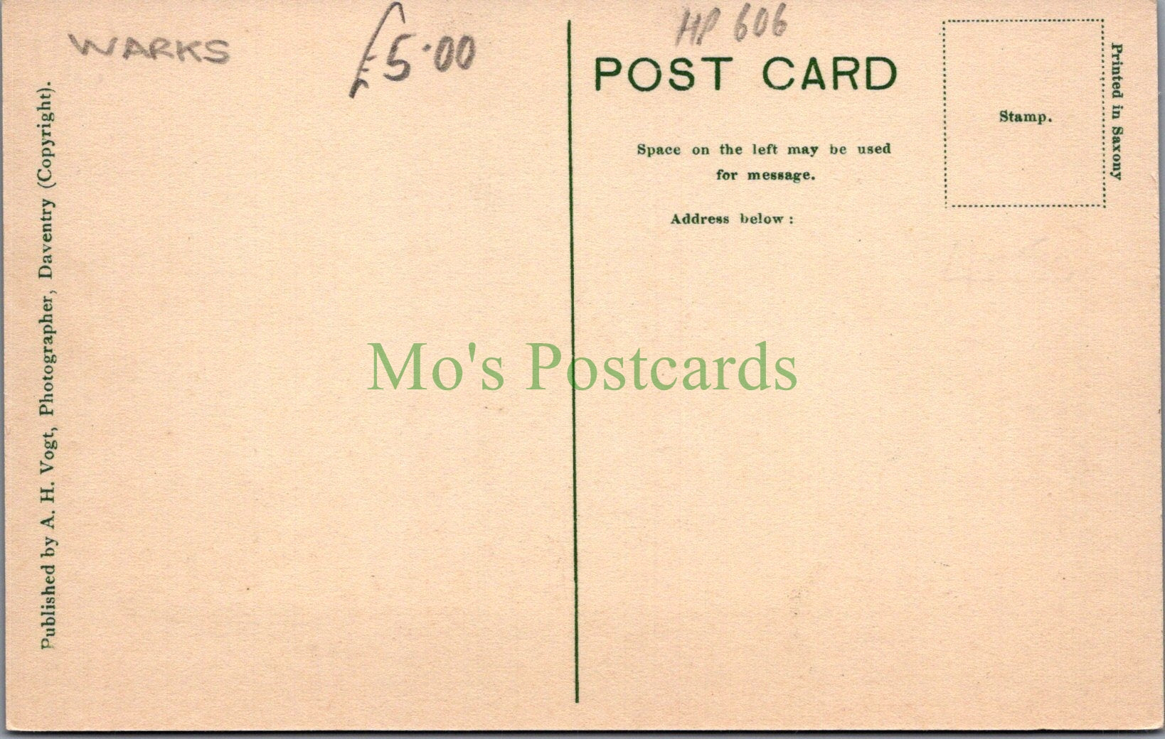 Warwickshire Postcard - Warwickshire Hounds at Shuckburgh HP606
