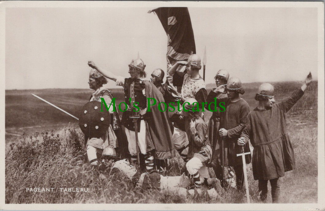 Wiltshire Postcard - The Tidworth Tattoo, Pageant Tableau Ref.DC192