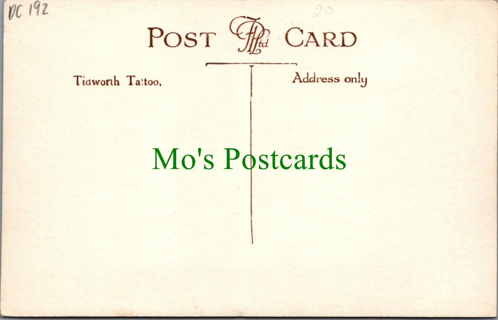 Wiltshire Postcard - The Tidworth Tattoo, Pageant Tableau Ref.DC192