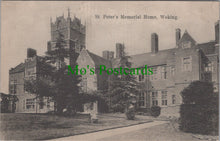 Load image into Gallery viewer, Surrey Postcard - Woking, St Peter&#39;s Memorial Home  DC200
