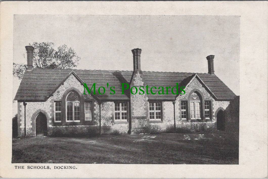 Norfolk Postcard - The Schools, Docking DC256