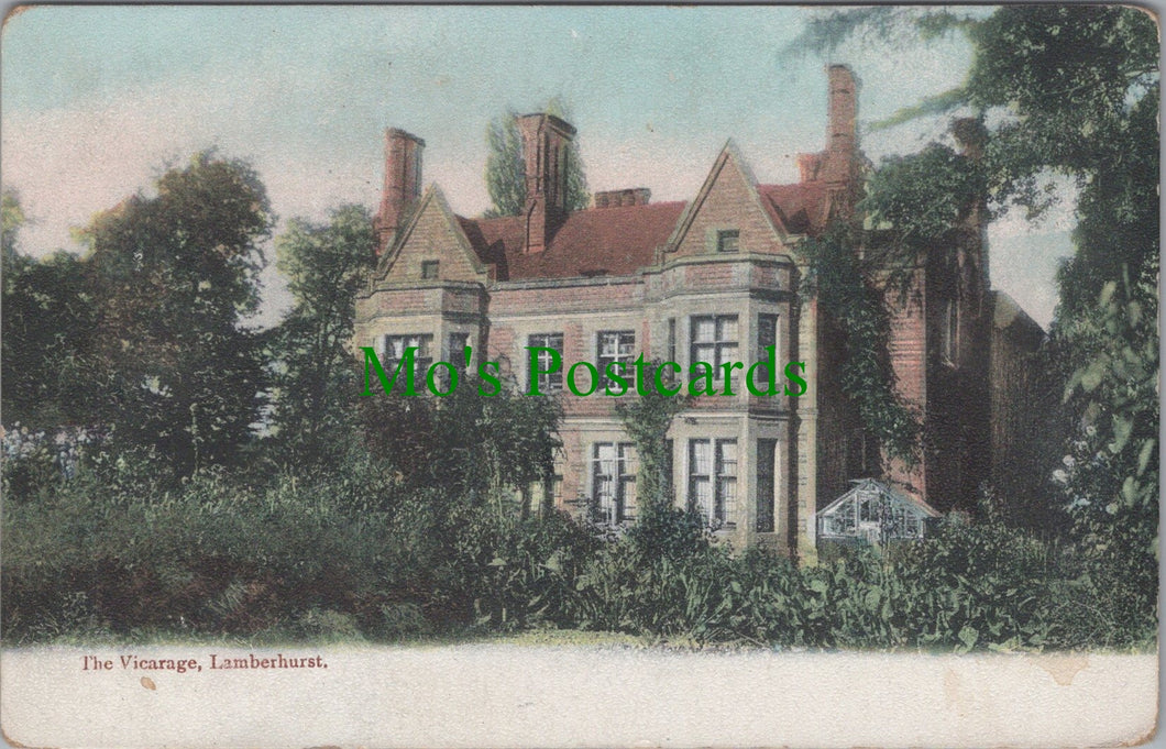 Kent Postcard - Lamberhurst, The Vicarage  DC777