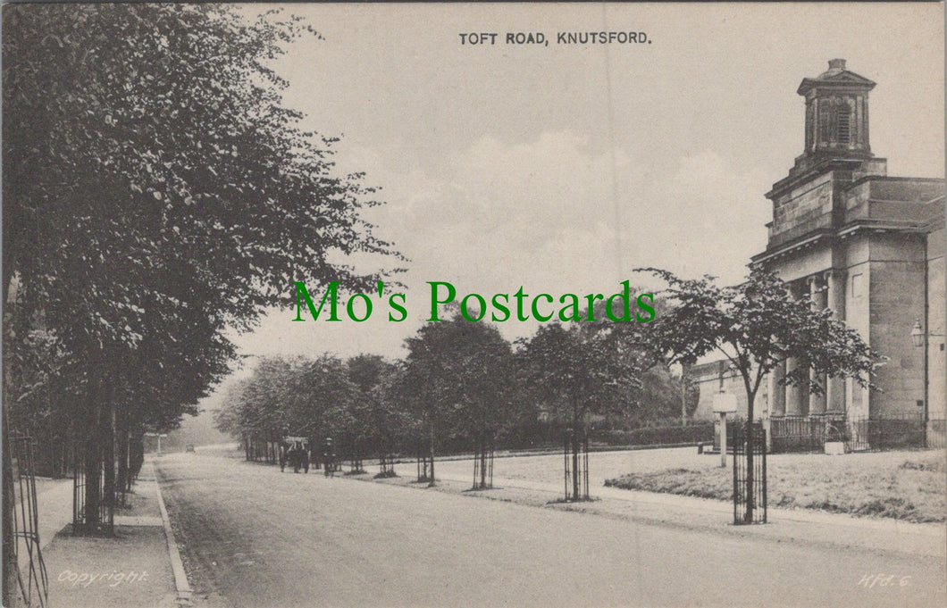 Cheshire Postcard - Knutsford, Toft Road   HP477