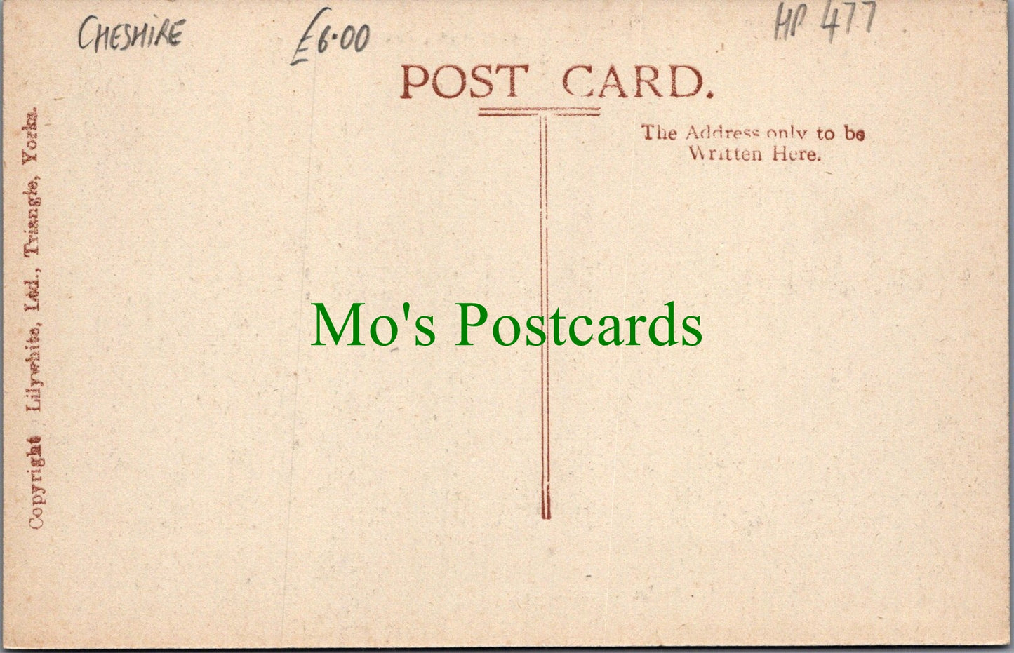 Cheshire Postcard - Knutsford, Toft Road   HP477