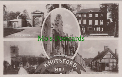 Cheshire Postcard - Views of Knutsford, Tatton Park, King Street, Church HP478
