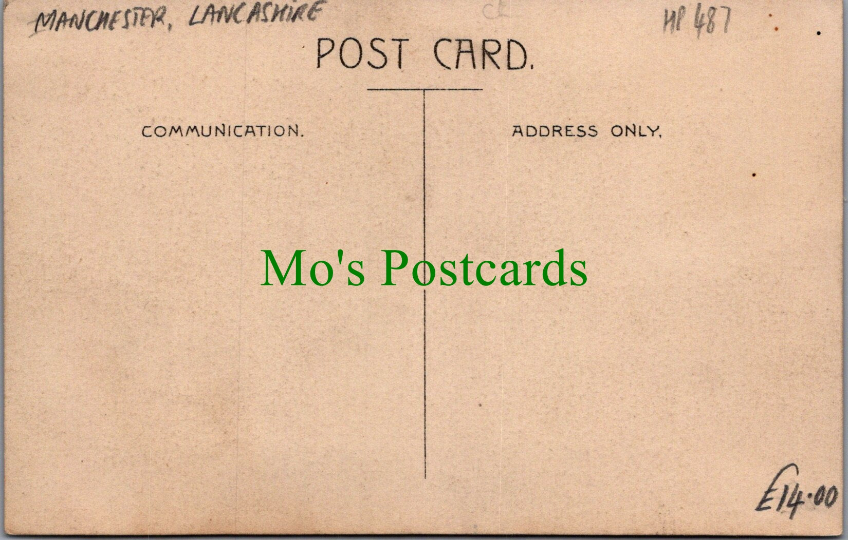 Lancashire Postcard - Didsbury, Pine Road - Manchester HP487