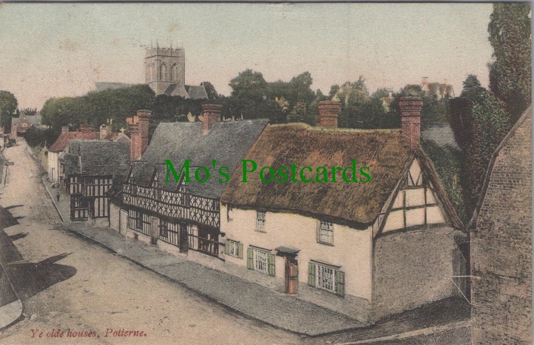 Wiltshire Postcard - Potterne, Ye Olde Houses  HP505