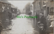 Load image into Gallery viewer, Kent Postcard? - Pound Lane, Canterbury?, Flooding c1920 - HP556
