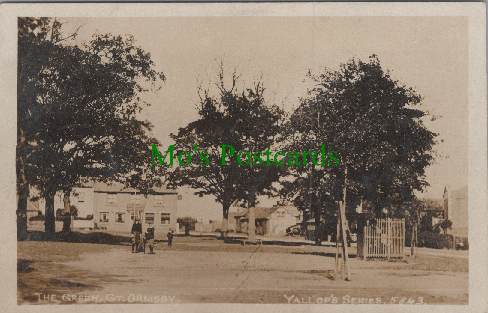 Norfolk Postcard - Great Ormsby, The Green   HP572