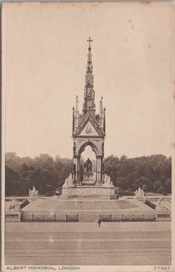 London Postcard - The Albert Memorial  SW10725