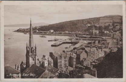 Scotland Postcard - Rothesay, East Bay  SW10758