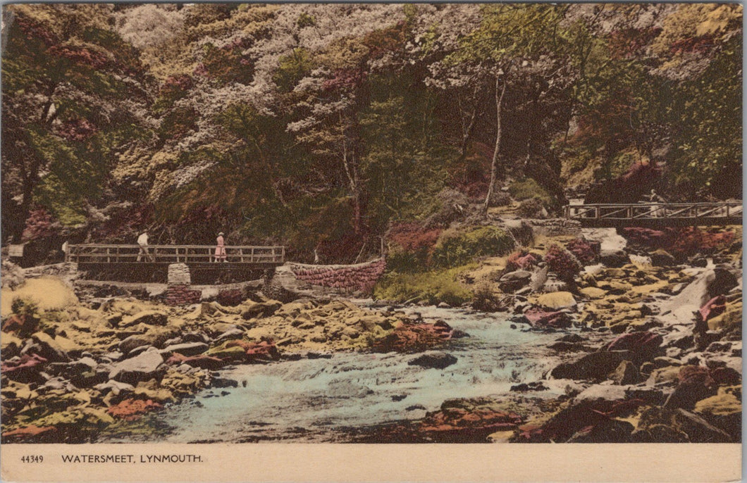 Devon Postcard - Watersmeet, Lynmouth SW10770