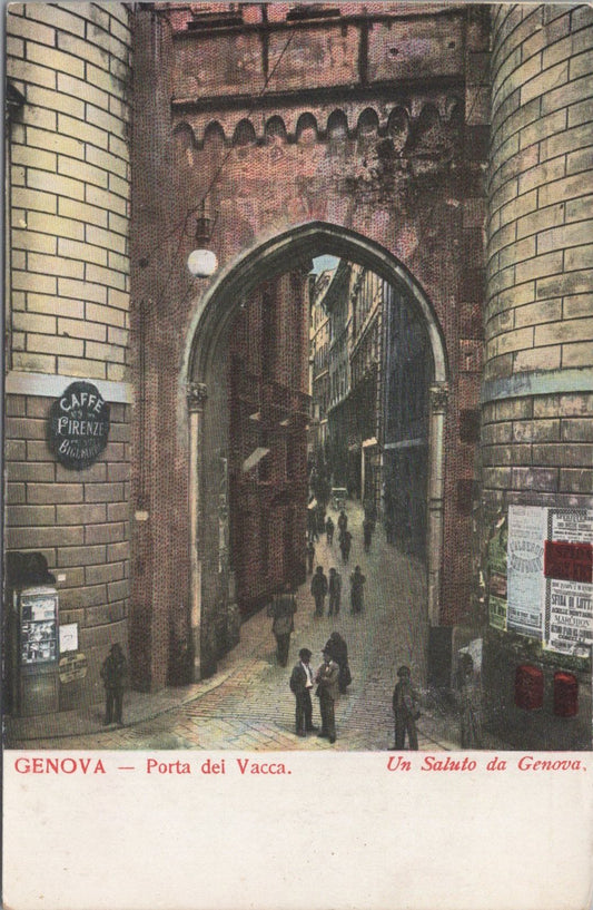 Italy Postcard - Genoa (Genova) - Porta Dei Vacca SW10775
