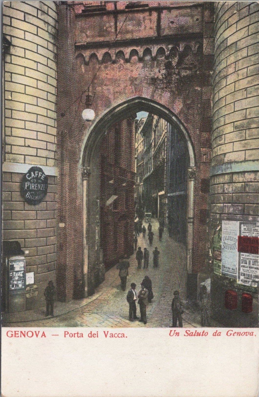 Italy Postcard - Genoa (Genova) - Porta Dei Vacca SW10775