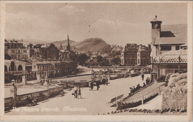 Devon Postcard - Ilfracombe, The Pleasure Grounds  SW10801
