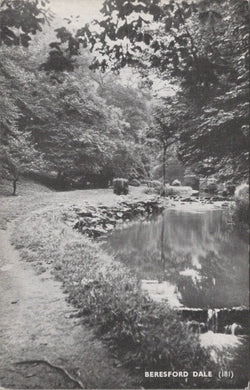 Derbyshire Postcard - Beresford Dale, Dove Valley  SW10815