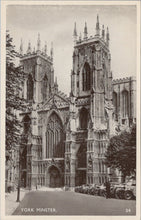 Load image into Gallery viewer, Yorkshire Postcard - York Minster  SW10817
