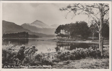 Cumbria Postcard - An Autumn Morning, Derwentwater, Keswick  SW10821