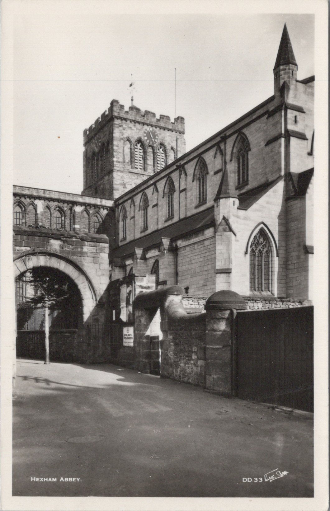 Northumberland Postcard - Hexham Abbey SW10822