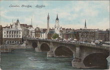 Load image into Gallery viewer, London Postcard - London Bridge SW10835
