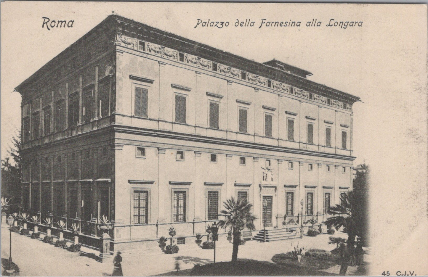 Italy Postcard - Roma / Rome, Palazzo Della Farnesina Alla Longara SW10840