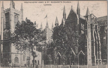Load image into Gallery viewer, London Postcard - Westminster Abbey &amp; St Margaret&#39;s Church SW10850
