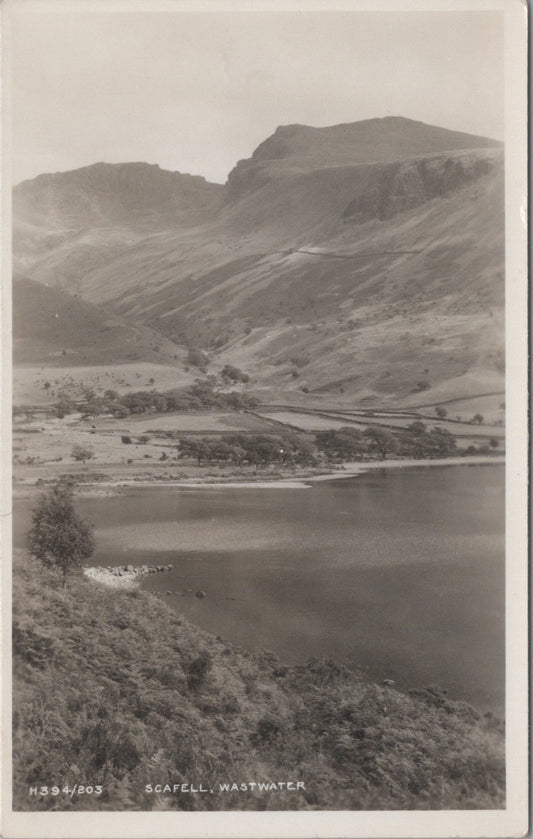 Cumbria Postcard - Scafell, Wastwater  SW10853