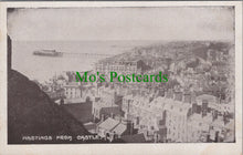 Load image into Gallery viewer, Sussex Postcard - Hastings From Castle SW10483
