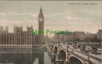 London Postcard - Westminster Bridge SW10489