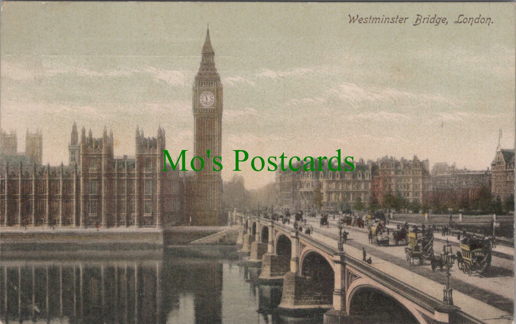 London Postcard - Westminster Bridge SW10489