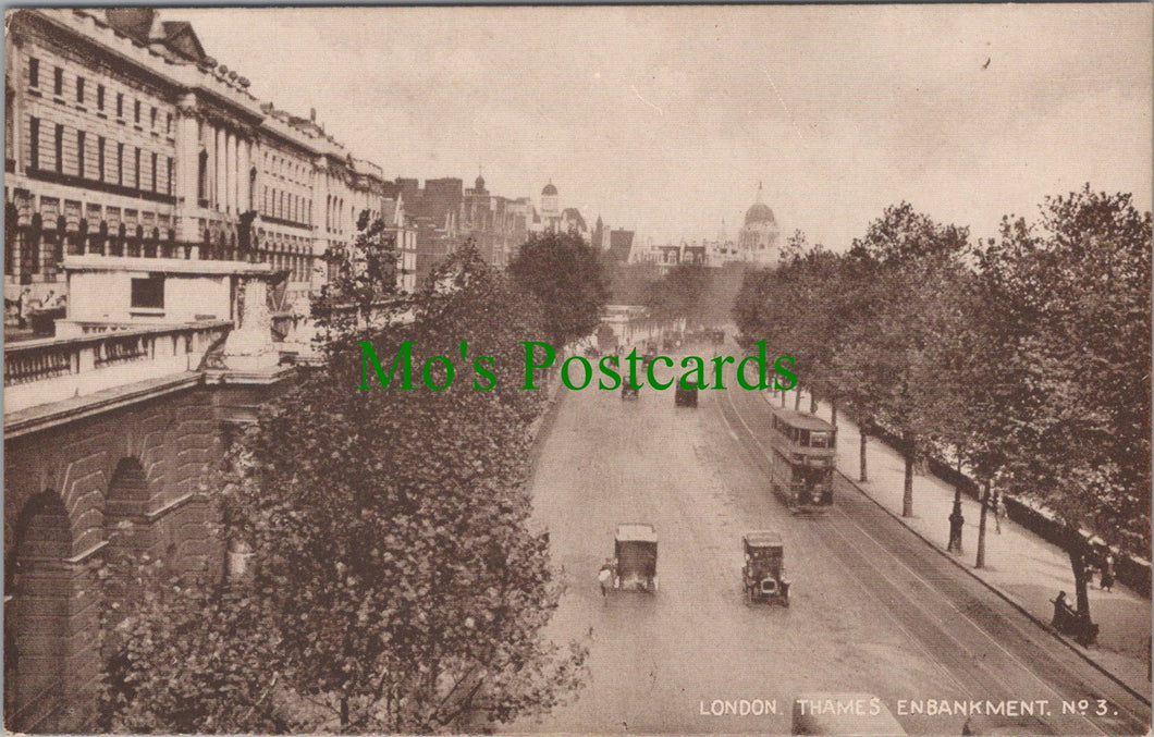 London Postcard - Thames Enbankment  SW10490