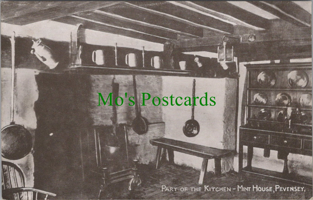 Sussex Postcard - Pevensey, Mint House, Part of The Kitchen SW10497